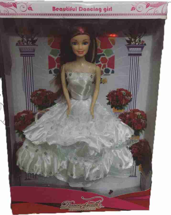 achla toys beautiful playful barbie doll with gown white beautiful playful barbie doll with gown white Buy doll toys in India. shop for achla toys products in India. Flipkart