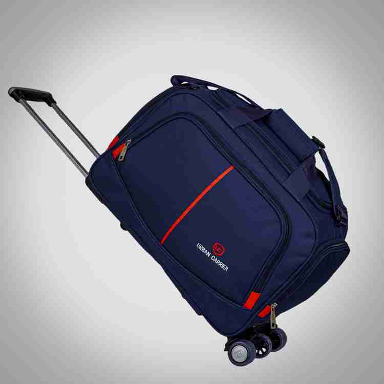 Urban Travel Luggage Expandable 60 L Trolley travel bags men luggage travel bags travelling bags with wheels Duffel With Wheels Strolley Navy Blue Price in India Flipkart