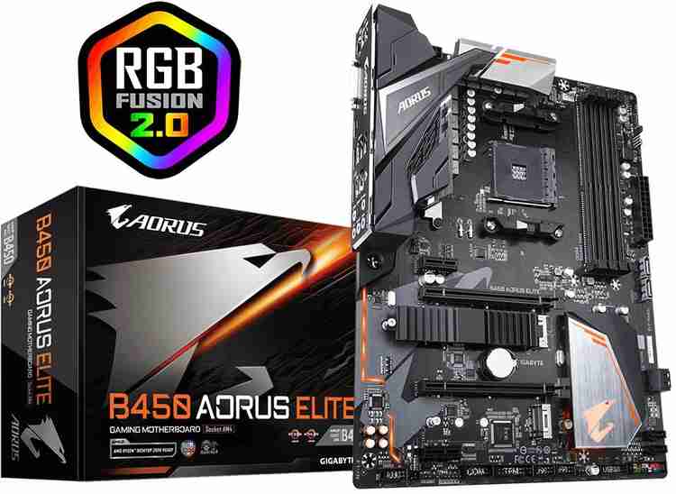 GIGABYTE B450 AORUS ELITE Motherboard GIGABYTE Flipkart
