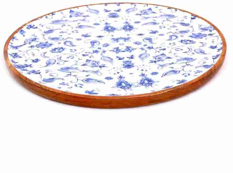 Large round serving platter shop