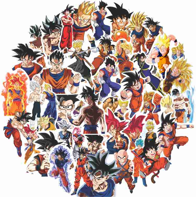 Buy Dragon Ball Stickers Online in India 