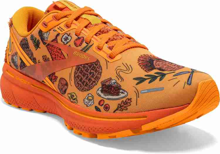 Orange brooks running shoes new arrivals