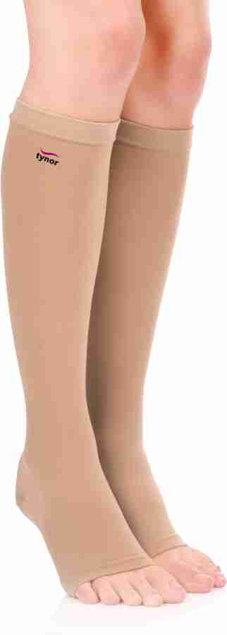 TYNOR Medical Compression Stocking Knee High Class 2 (Pair), Beige, Medium,  Pack of 2 Knee Support - Buy TYNOR Medical Compression Stocking Knee High  Class 2 (Pair), Beige, Medium, Pack of 2
