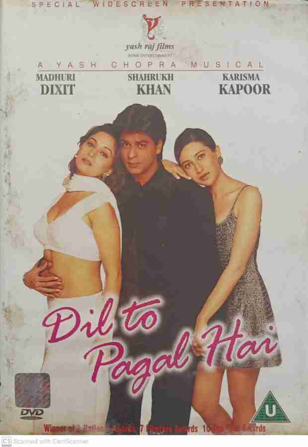 DIL TO PAGAL HAI (FIRST PRESSING DVD) DVD Standard Edition Price 