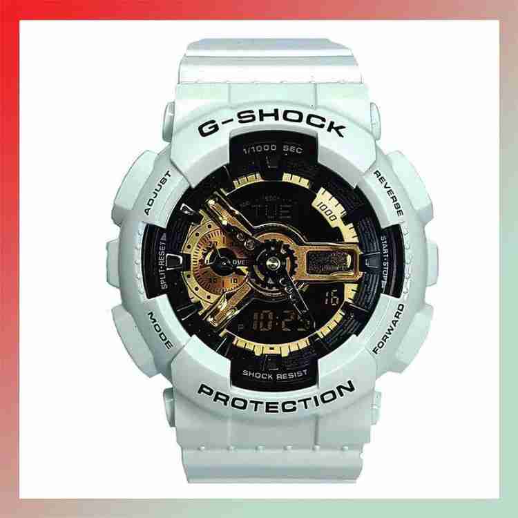 G shock blanco con dorado store