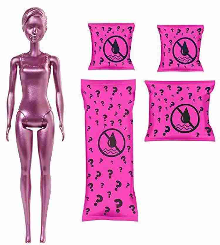 BARBIE Color Reveal Doll with 7 Surprises 4 Mystery Bags GTR93