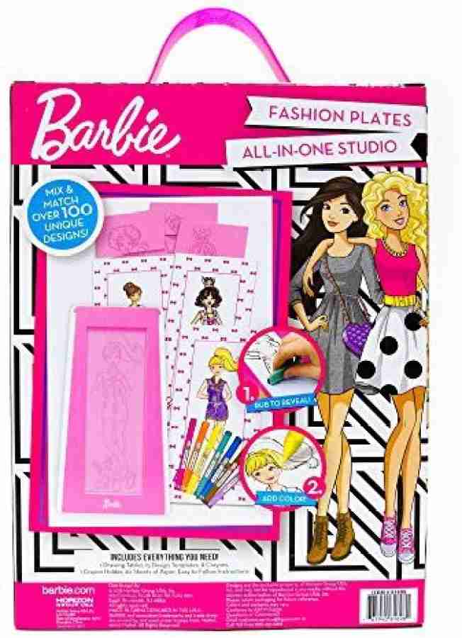 BARBIE Fashion Plates All in One Studio 765940816981 Fashion