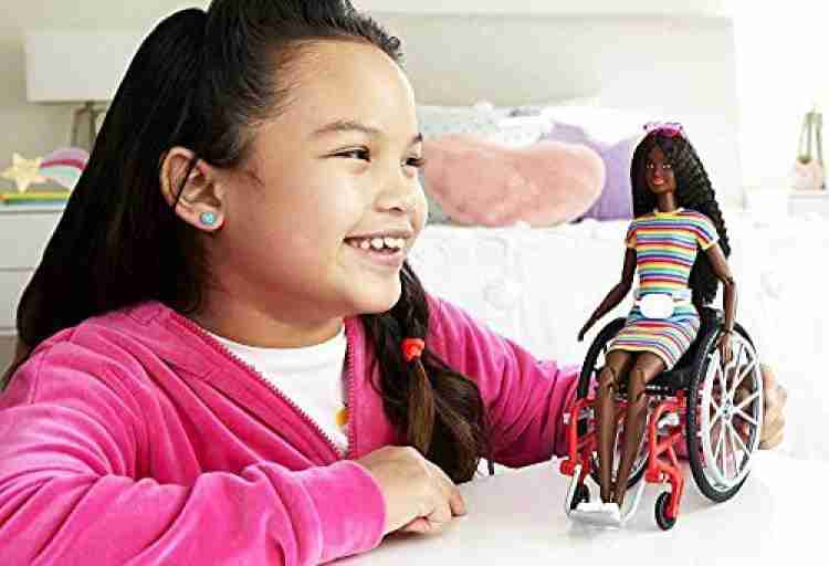 Black sales barbie wheelchair