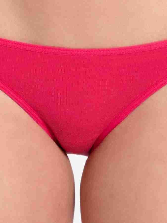 Buy Jockey Women's Cotton Bikini (Pack of 1) (SS02_Beet Red_Small_Beet  Red_S) at