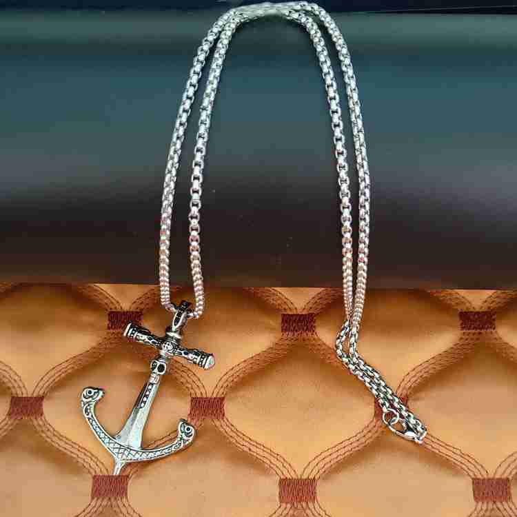 Boat anchor necklace deals