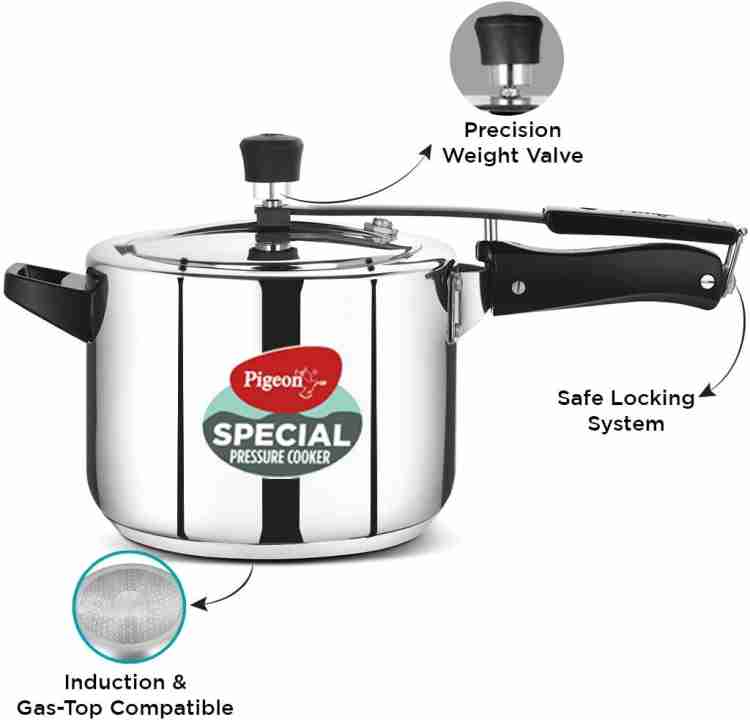 Pigeon 5 ltr online pressure cooker