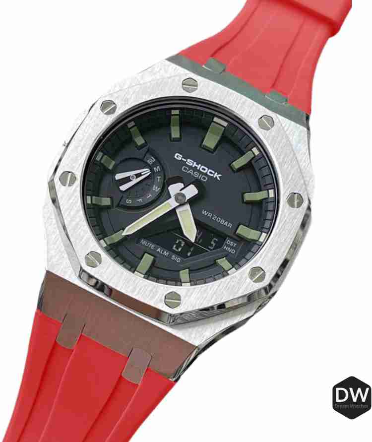 Casio rubber discount strap watch