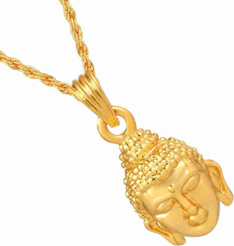 Gautam buddha clearance gold locket