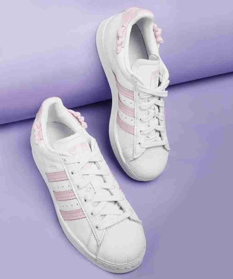 Pale pink superstars store
