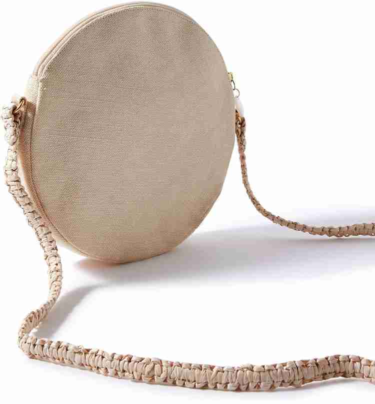 ACCESSORIZE LONDON Multicolor Sling Bag Women s Cotton Multi color Bright floral circle Sling bag BRIGHTS MULTI Price in India Flipkart