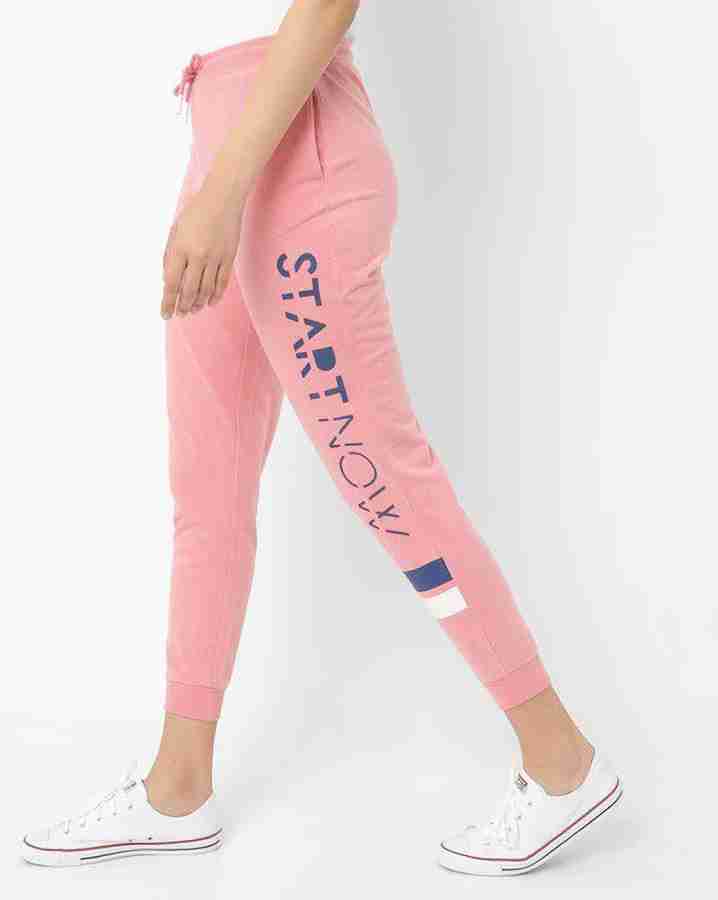 TEAMSPIRIT Printed Women Pink Track Pants - Buy TEAMSPIRIT Printed Women  Pink Track Pants Online at Best Prices in India