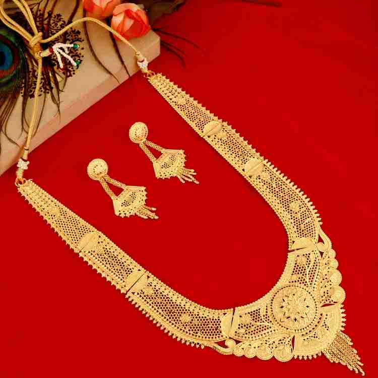 Mansiyaorange alloy jewel set shop