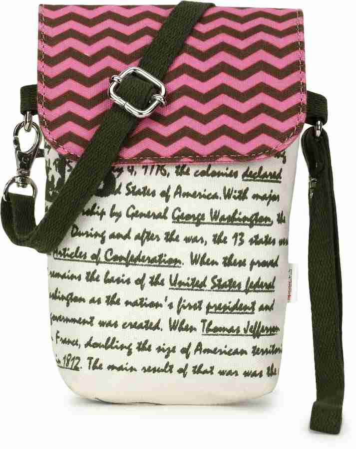 SPICE ART Printed Canvas Sling bag for Women Ladies Handbag Mobile Pouch Olive Price in India Flipkart
