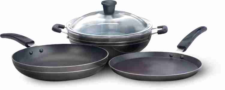 HYBRID NON-STICK ONYX COOKWARE™ 6-PCS COOKWARE SET