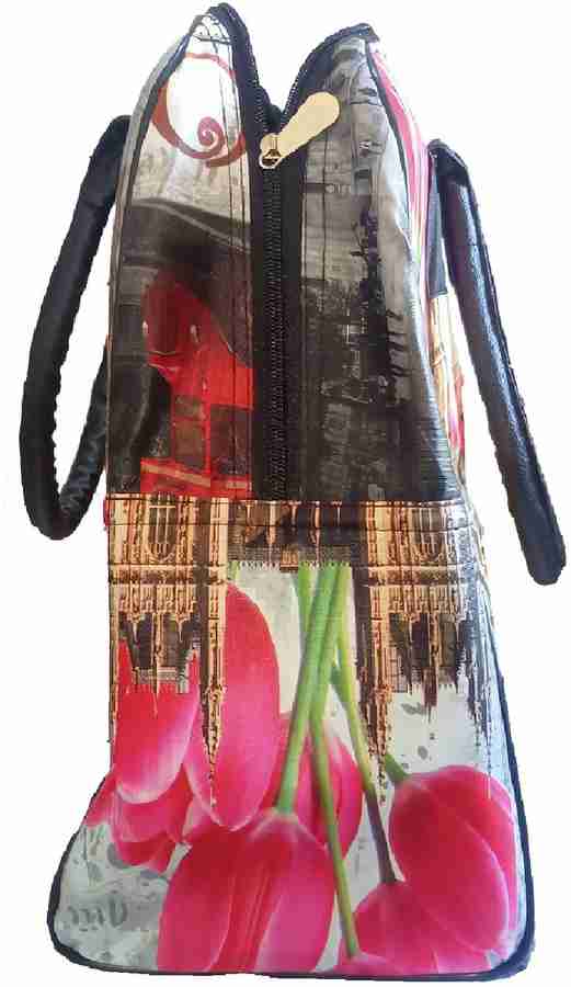 Sale Wala Handheld Bag with Carrying Handle Durable Zipper for Women s 1Pc Duffel Without Wheels multicolor Price in India Flipkart