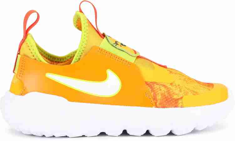 Orange best sale nikes kids