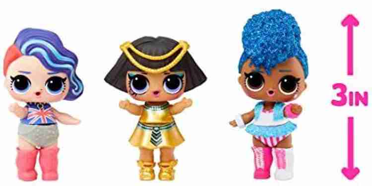 LOL Surprise World Travel Dolls with 8 Surprises Including Doll