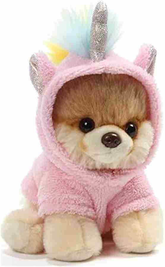 GUND World s Cutest Dog Boo Itty Bitty Boo Unicorn Stuffed Animal