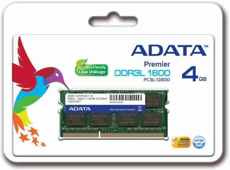 Adata ddr3 4gb hot sale ram price