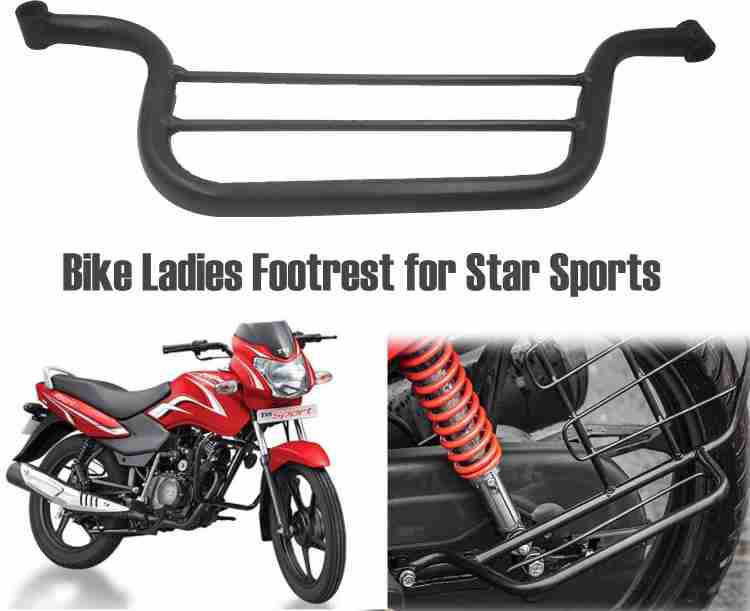Qiisx Bike Lady Footrest Compatible for TVS STAR SPORT Foot Rest