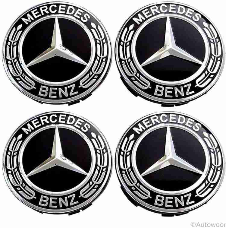 Amg Hub Cap - With Amg Emblem - Silver/Black - 2019-2022 Mercedes-Benz  (000-400-16-00)