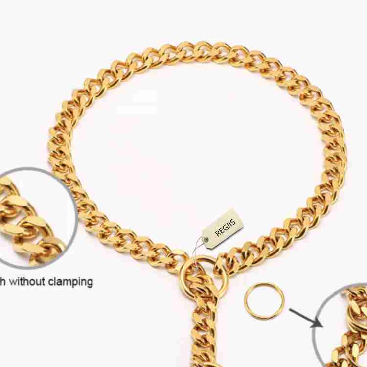 Gold chain store for small dog