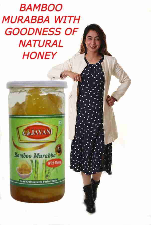 JAYANI Bamboo Murabba Natural Honey Helps Increasing Height Growth