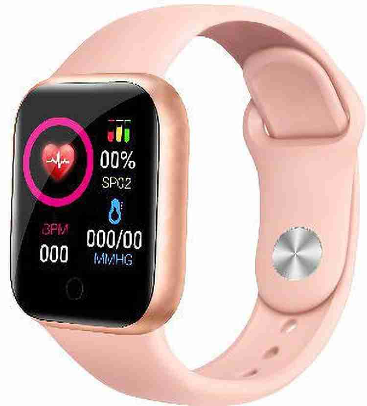 Smart watch pink color outlet