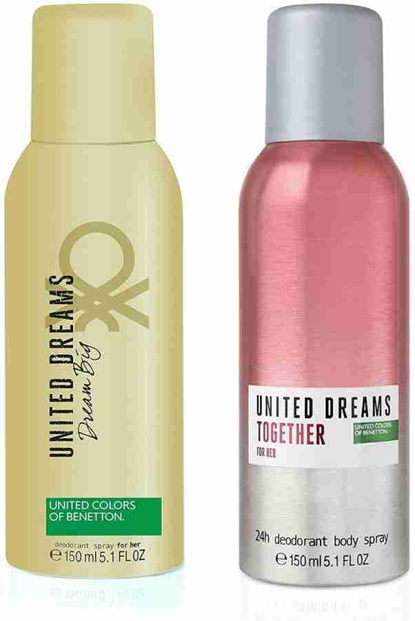 BENETTON UNITED DREAMS Dream Big Together For Her Deodorant