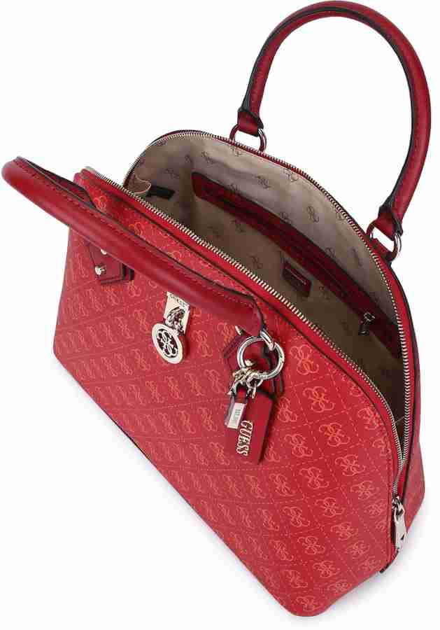 Guess sling bag red best sale