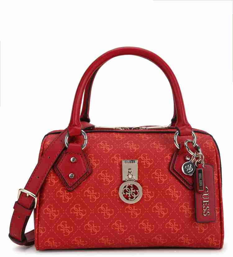 Guess 2024 red satchel