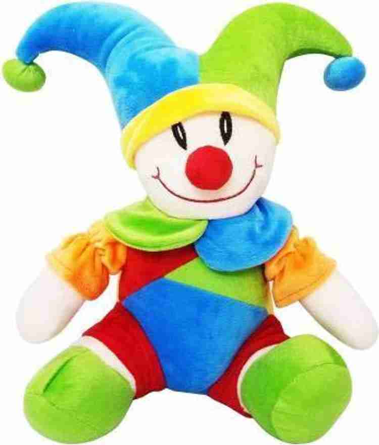 Clown hotsell soft toy