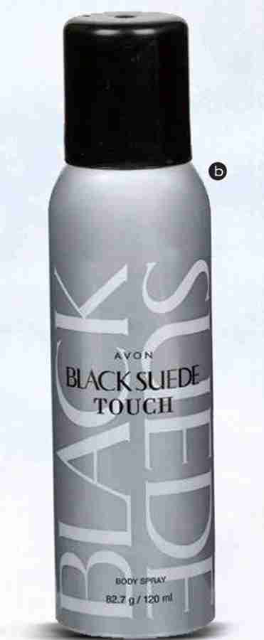 Parfum avon black suede touch top
