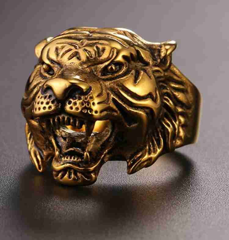 Tiger ring gold 2025