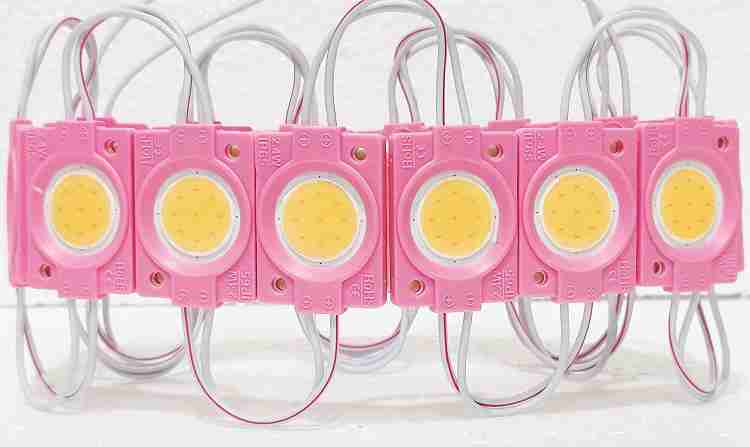 Wangsales Pink Motorcycle Underglow PATCH LIGHTS Front Rear