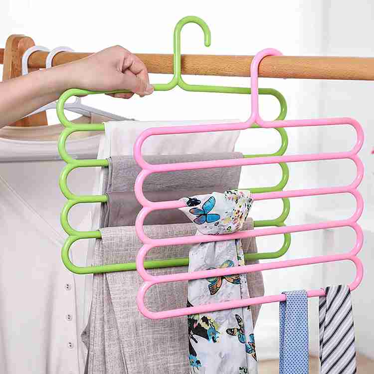 SEE INSIDE Multi Layer Hangers for Clothes Shirts Wardrobe Space Saving  Plastic Hangers 2Pc Closet Organizer Price in India - Buy SEE INSIDE Multi  Layer Hangers for Clothes Shirts Wardrobe Space Saving