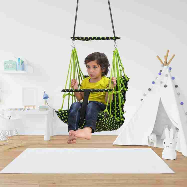 JD ENTERPEISE Cotton Swing Chair For Kids Baby s Children Folding Washable 1 To 6 Years Swings Buy Baby Care Products in India Flipkart