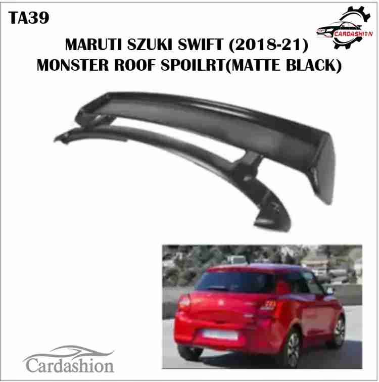 Black ABS Plastic Swift 2018-2022 Monster Spoiler, For Automotive at Rs  6500 in Nagpur