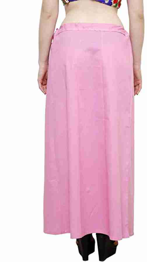 gosulbra fashion Saree Petticoat ( Waist-40 inch, Length-37 inch) Pastel  Pink Cotton Blend Petticoat Price in India - Buy gosulbra fashion Saree  Petticoat ( Waist-40 inch, Length-37 inch) Pastel Pink Cotton Blend