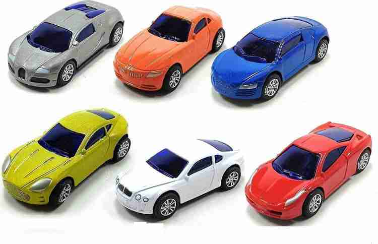kniver Metal Die Cast Vehicles Toy Car Set for Kids Pack of 6