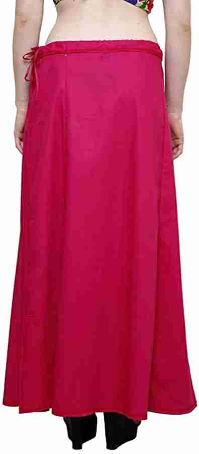 gosulbra fashion Saree Petticoat ( Waist-40 inch, Length-37 inch