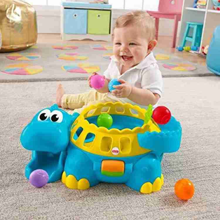 FISHER PRICE Go Baby Go Poppity Pop Musical Dino Go Baby Go