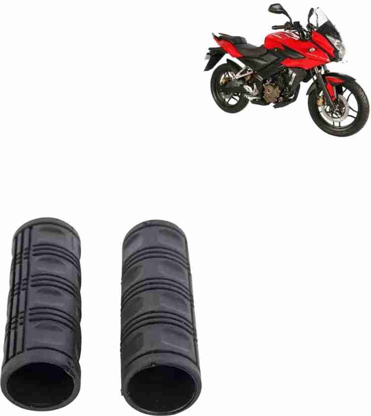 SEMAPHORE Anti Slip Motorcycle Grip Cover Emboss Black For Bajaj
