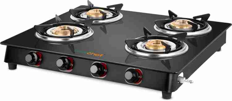 Green chef 4 burner hot sale gas stove