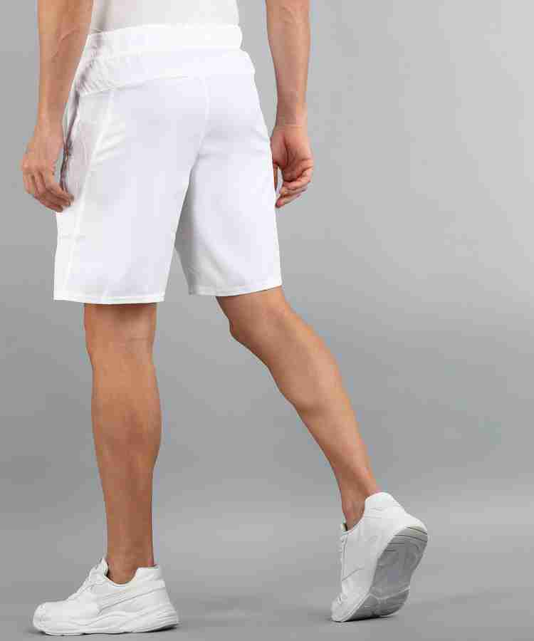 NIKE Solid Men White Sports Shorts Buy NIKE Solid Men White